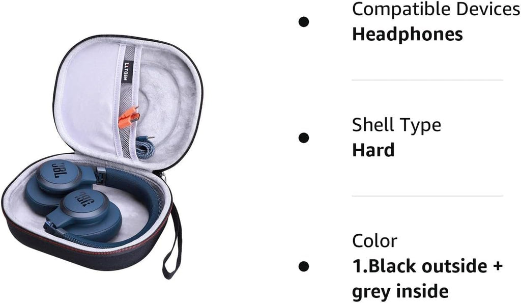 EVA Hard Shell Travel Case for Wireless Bluetooth Headphones