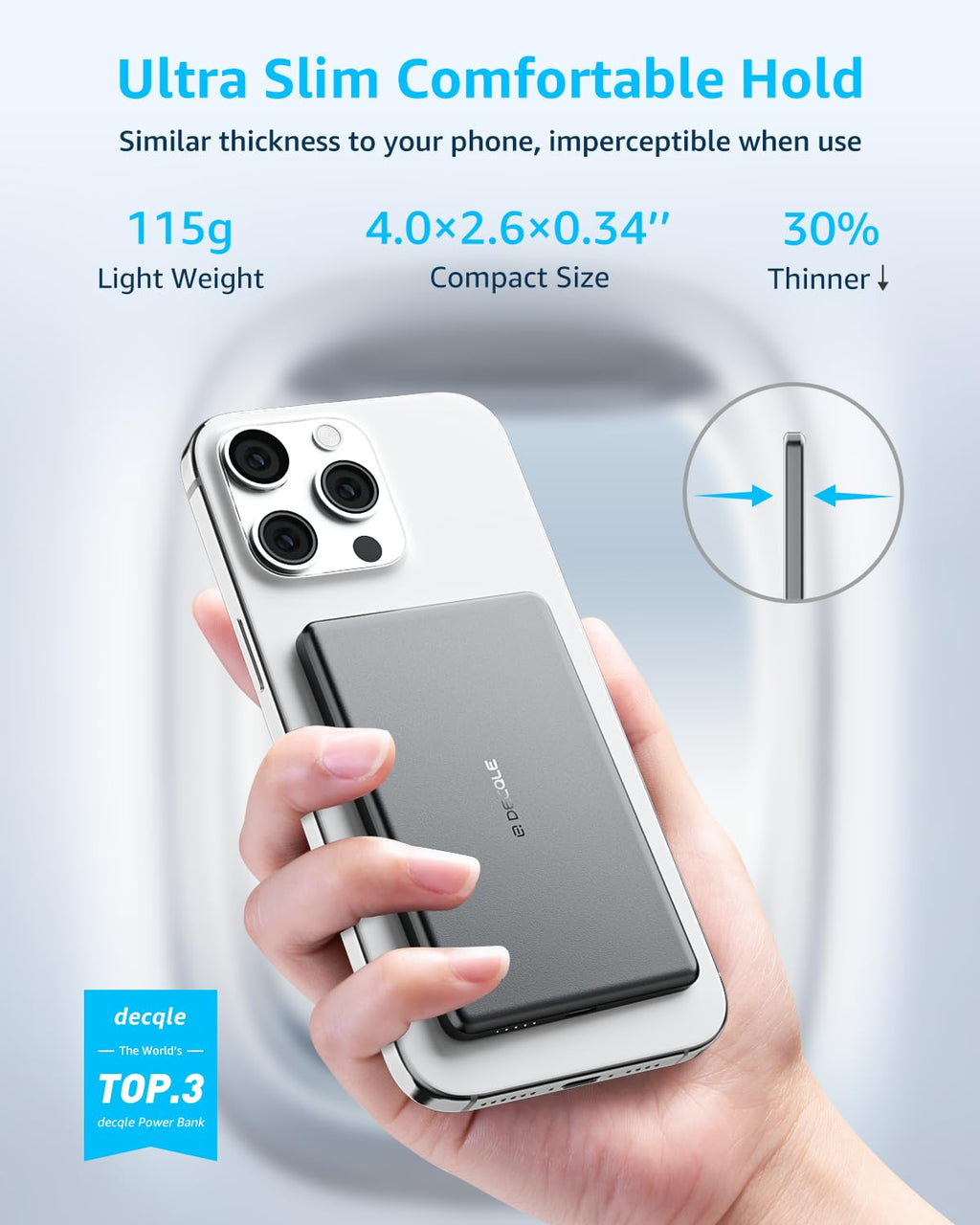 decqle magesafe Battery case v4