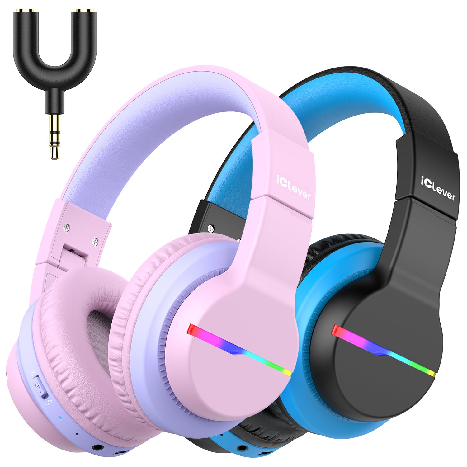 iClever Kids Bluetooth Headphones BTH12