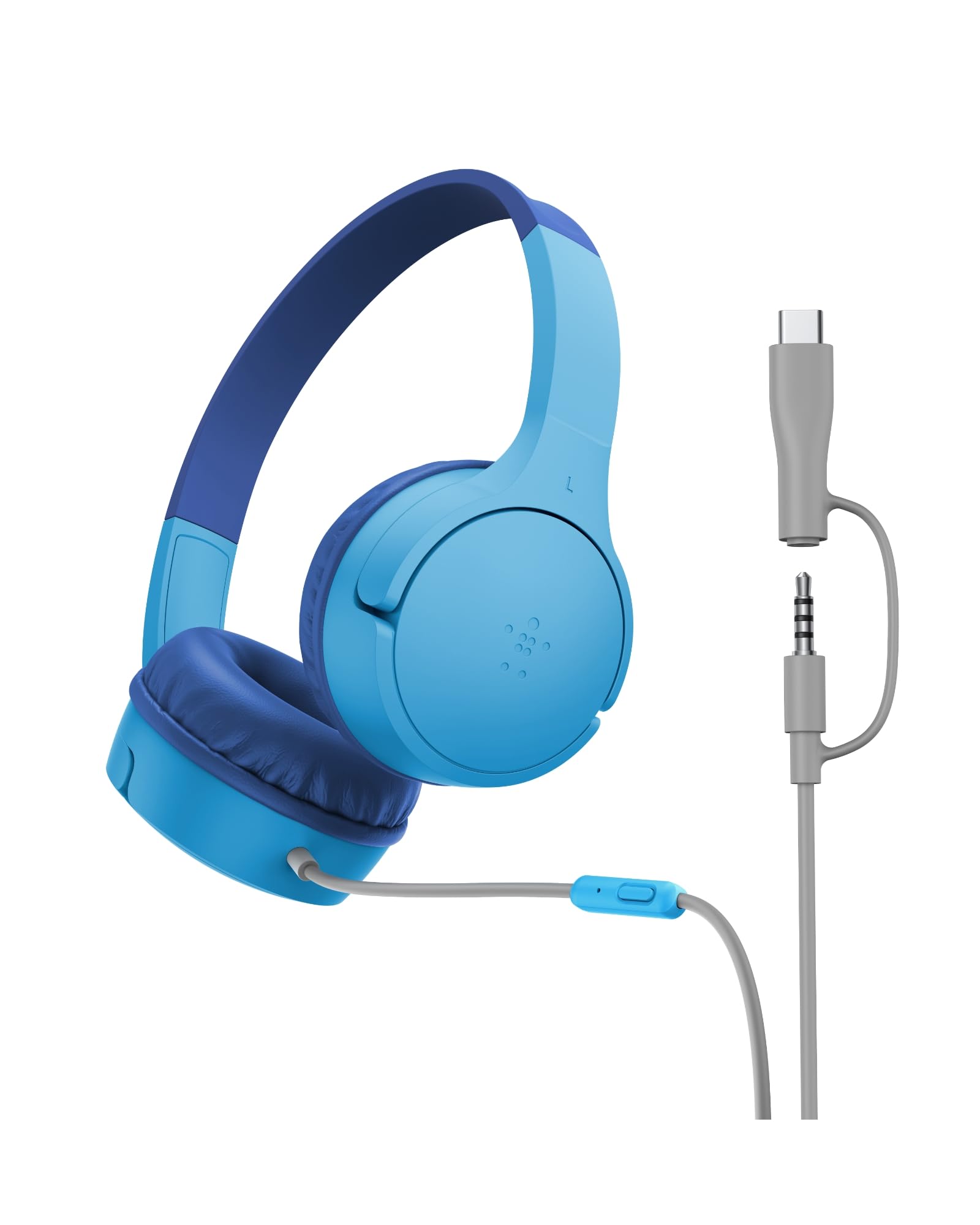 Kids Wired Headphones with Built-In Microphone