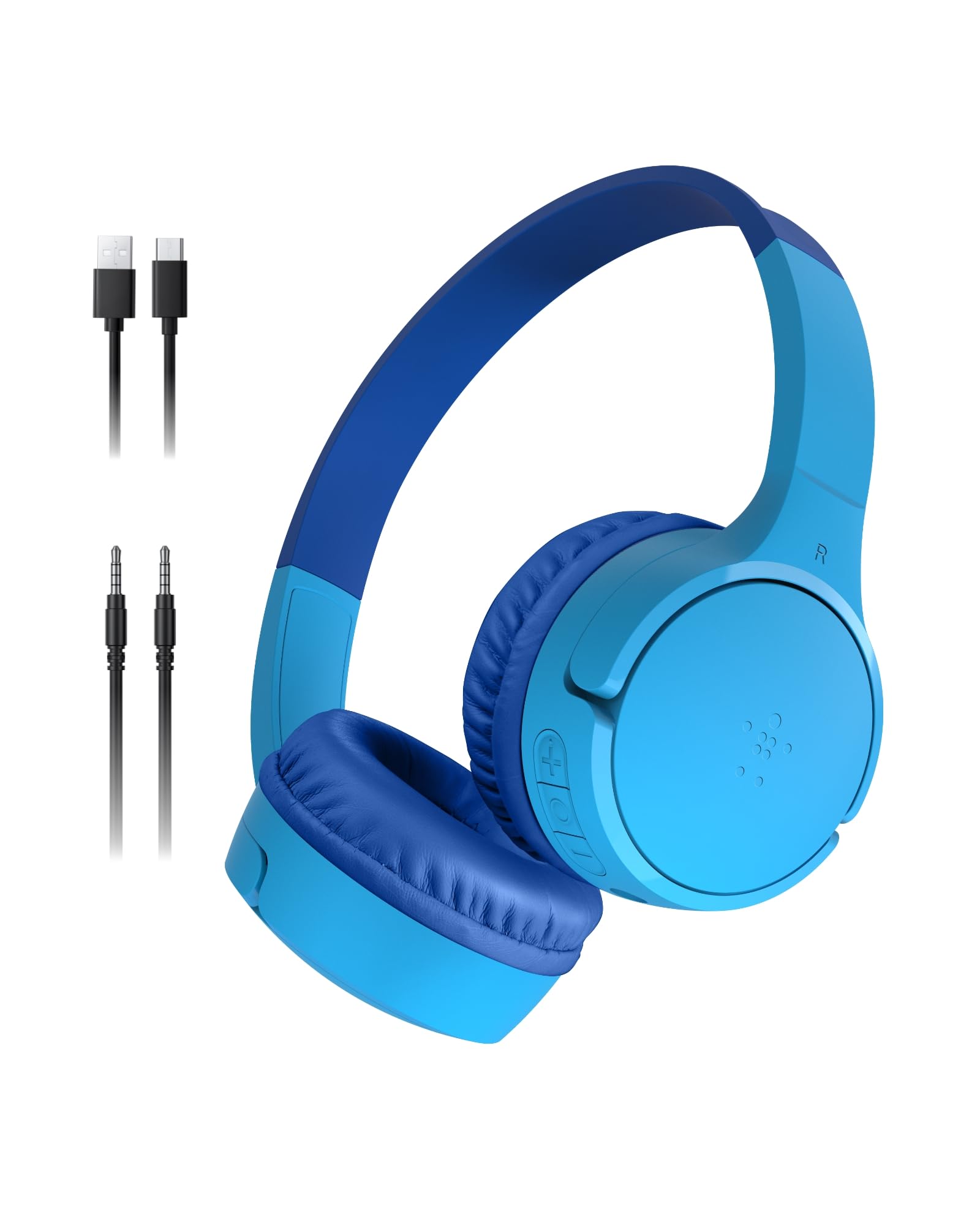 Kids Wired Headphones with Built-In Microphone