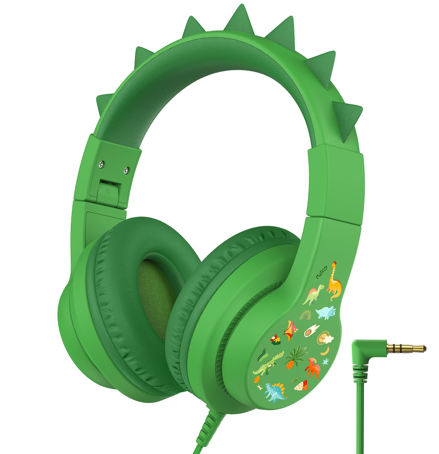 Kids Over-Ear Headphones with Mic and Safe Volume Limit