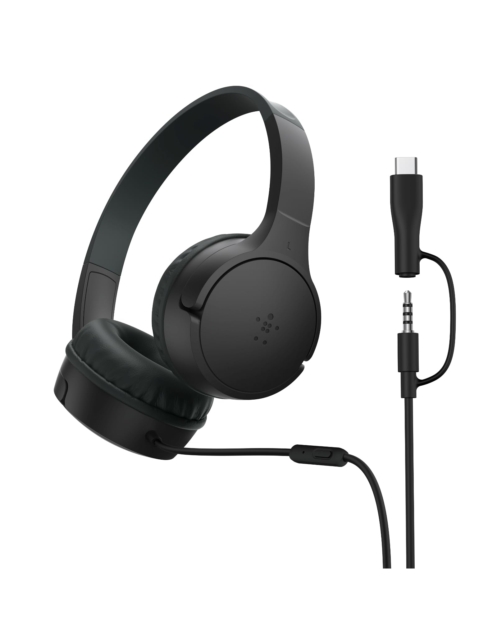 Kids Wired Headphones with Built-In Microphone