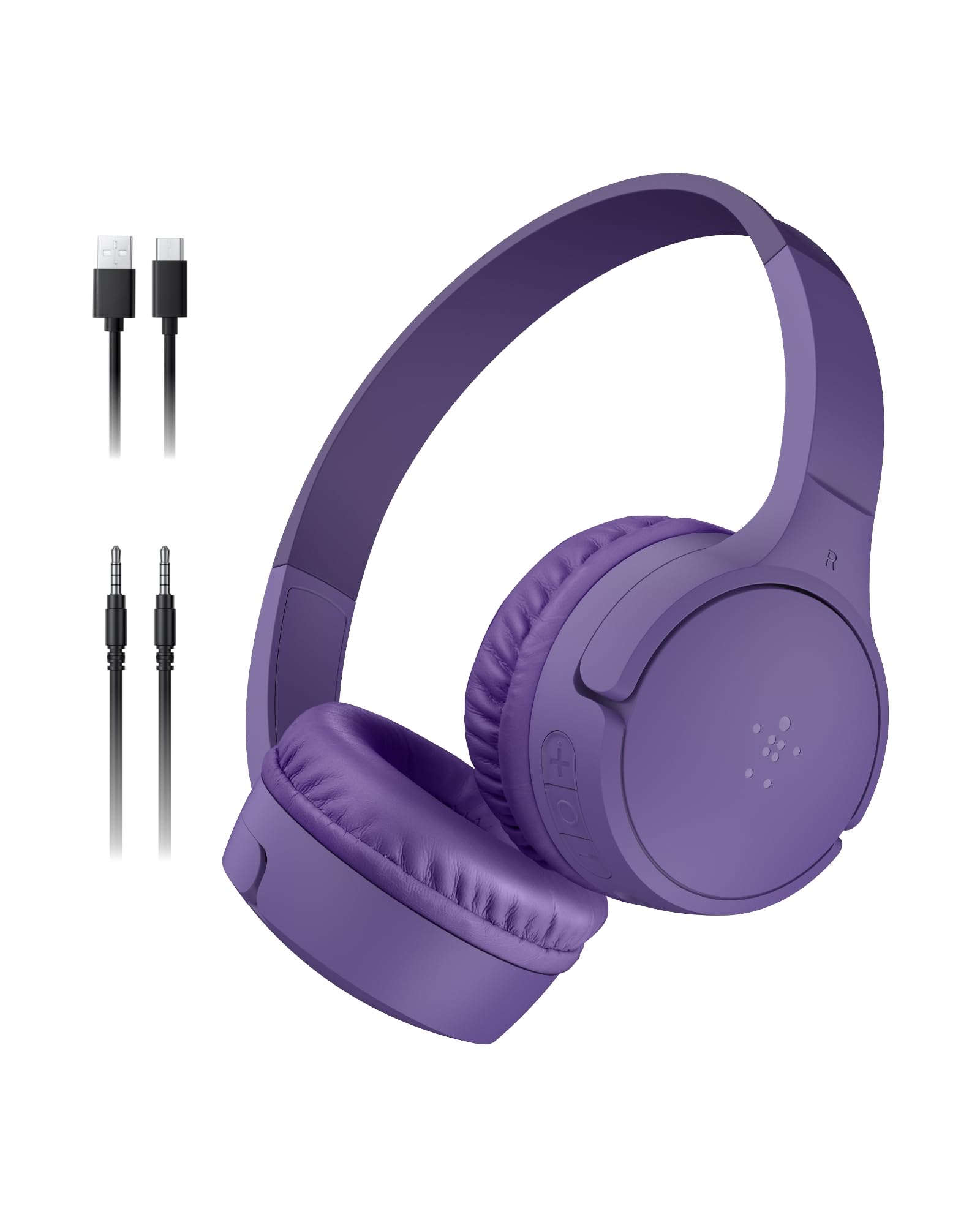 Kids Wired Headphones with Built-In Microphone