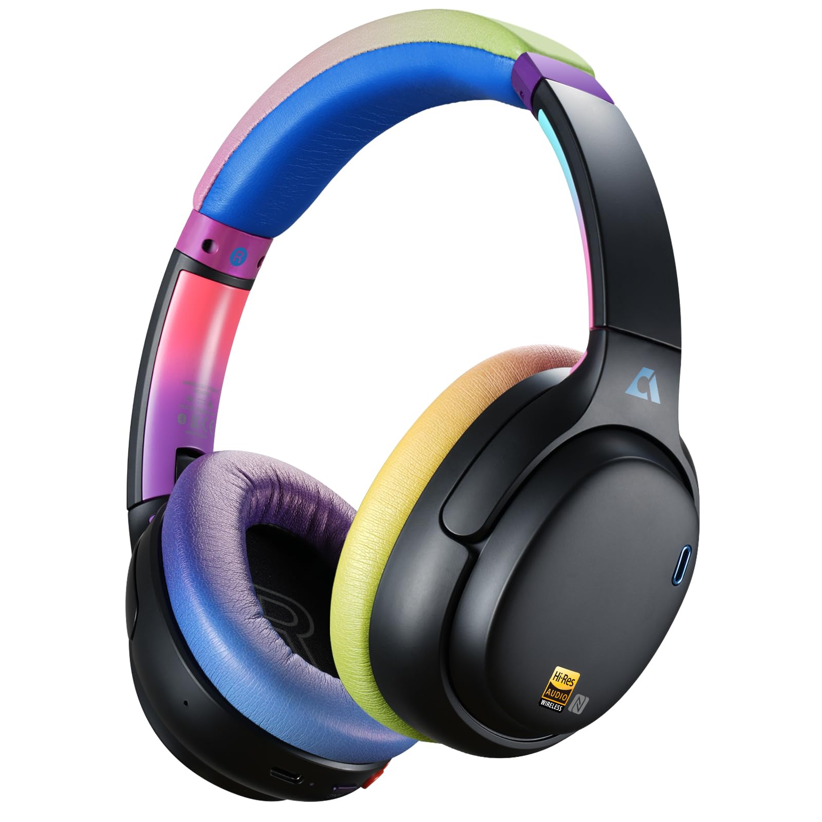 Hybrid Noise Cancelling Bluetooth Over-Ear Headphones