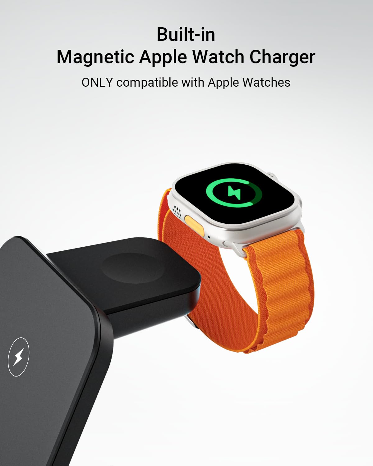 3-in-1 Wireless Charging Station for Phone Watch Earbuds