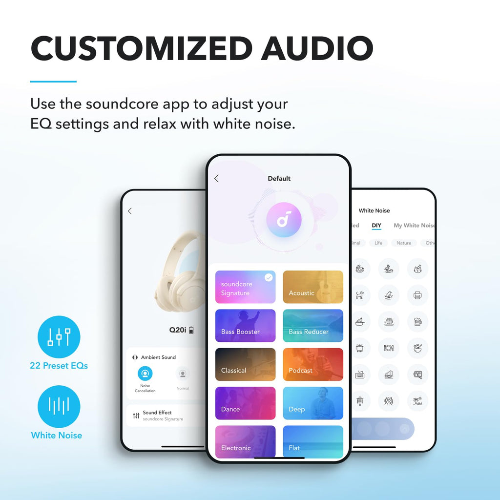 soundcore Q20i over ear wireless headphones