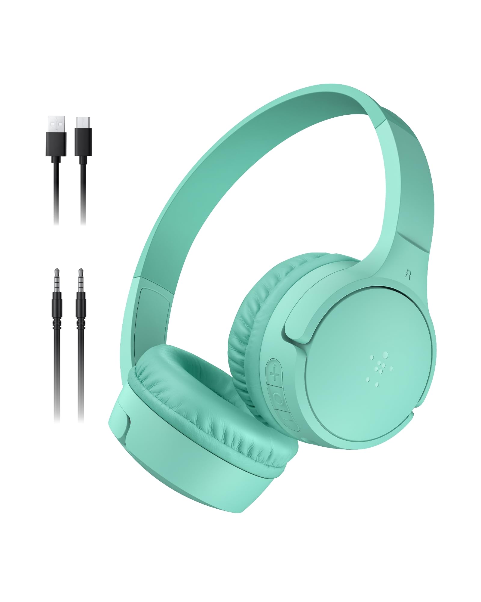 Kids Wired Headphones with Built-In Microphone