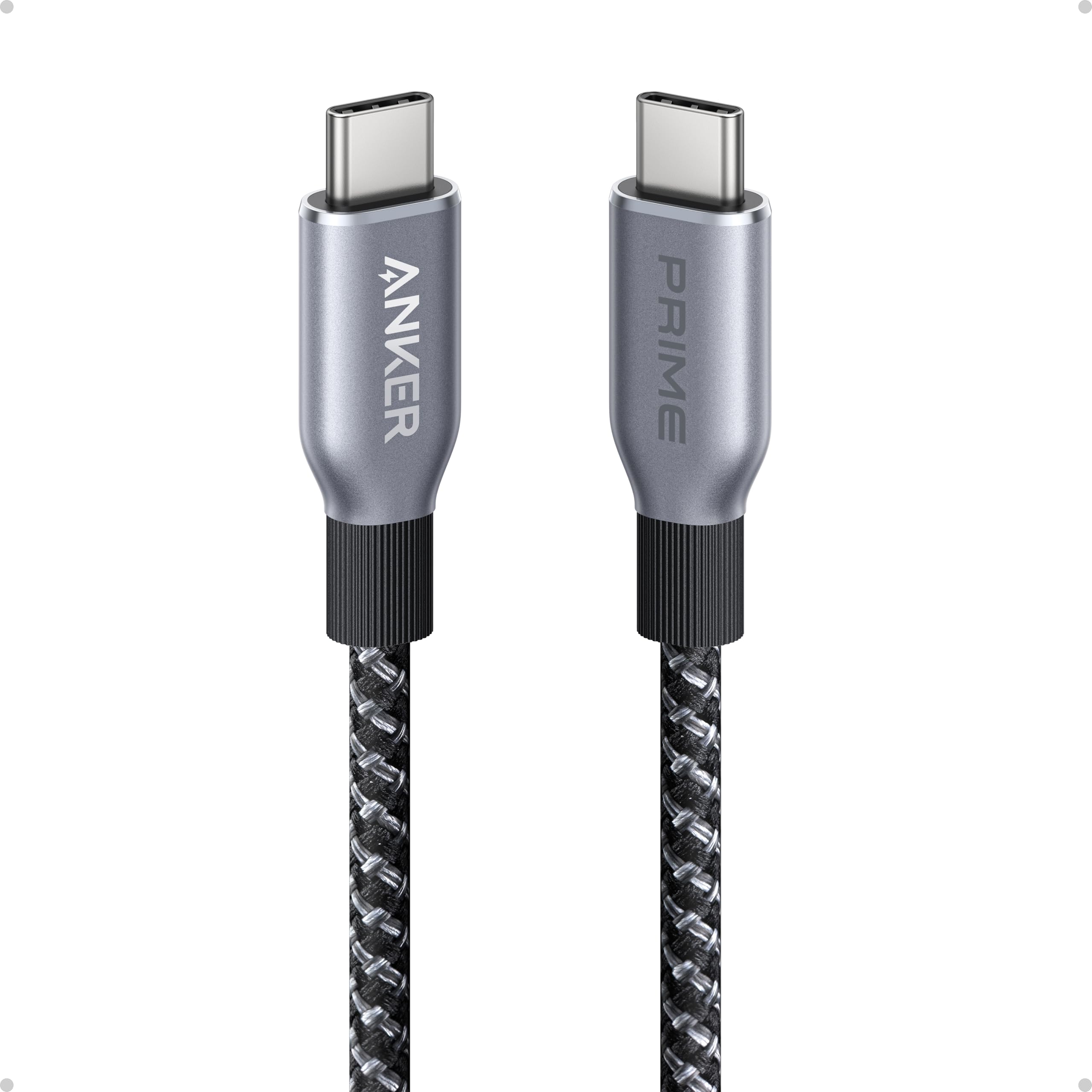 240W Braided Nylon USB-C Fast Charging Cable for Devices