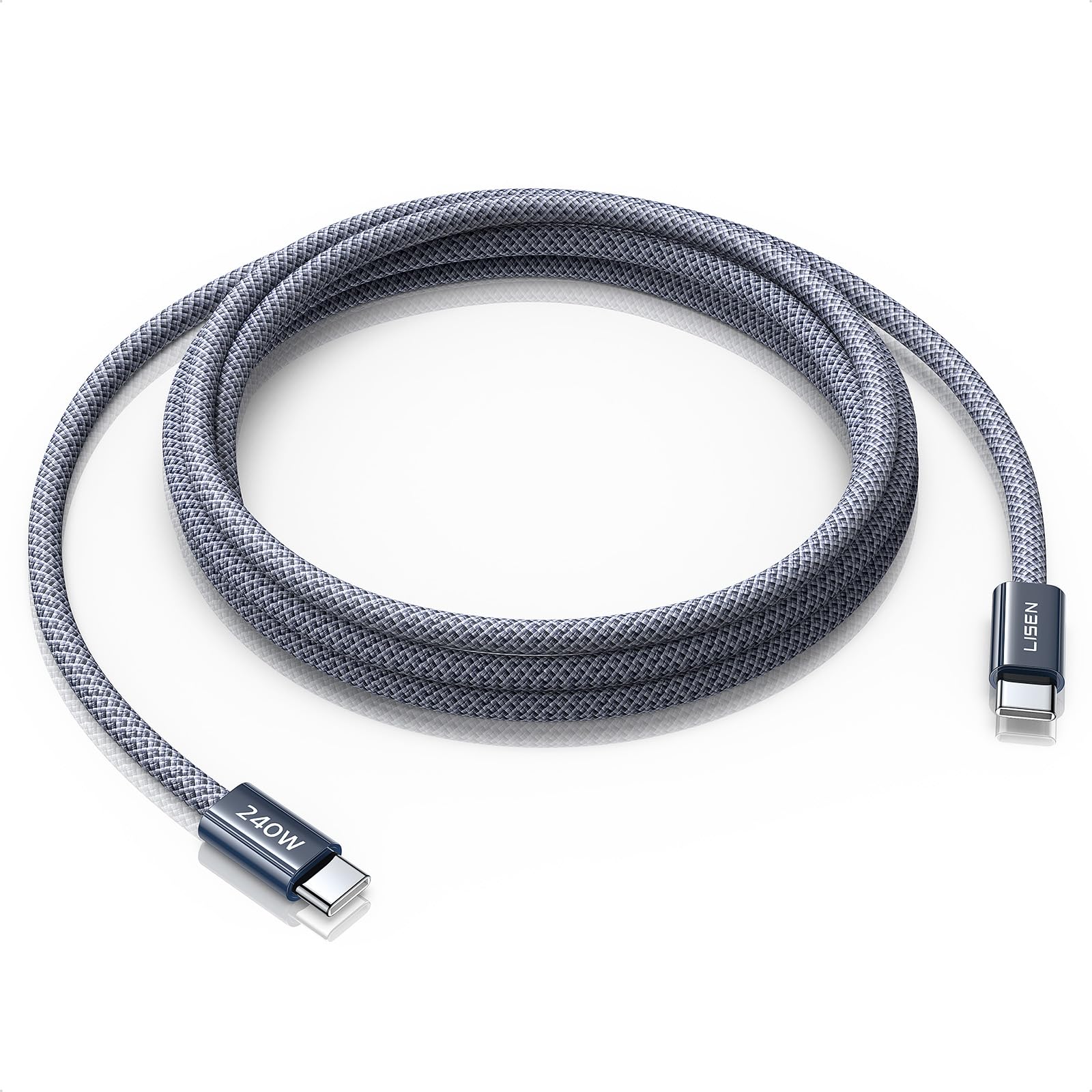 240W USB-C to USB-C Fast Charging Cable for Smart Devices