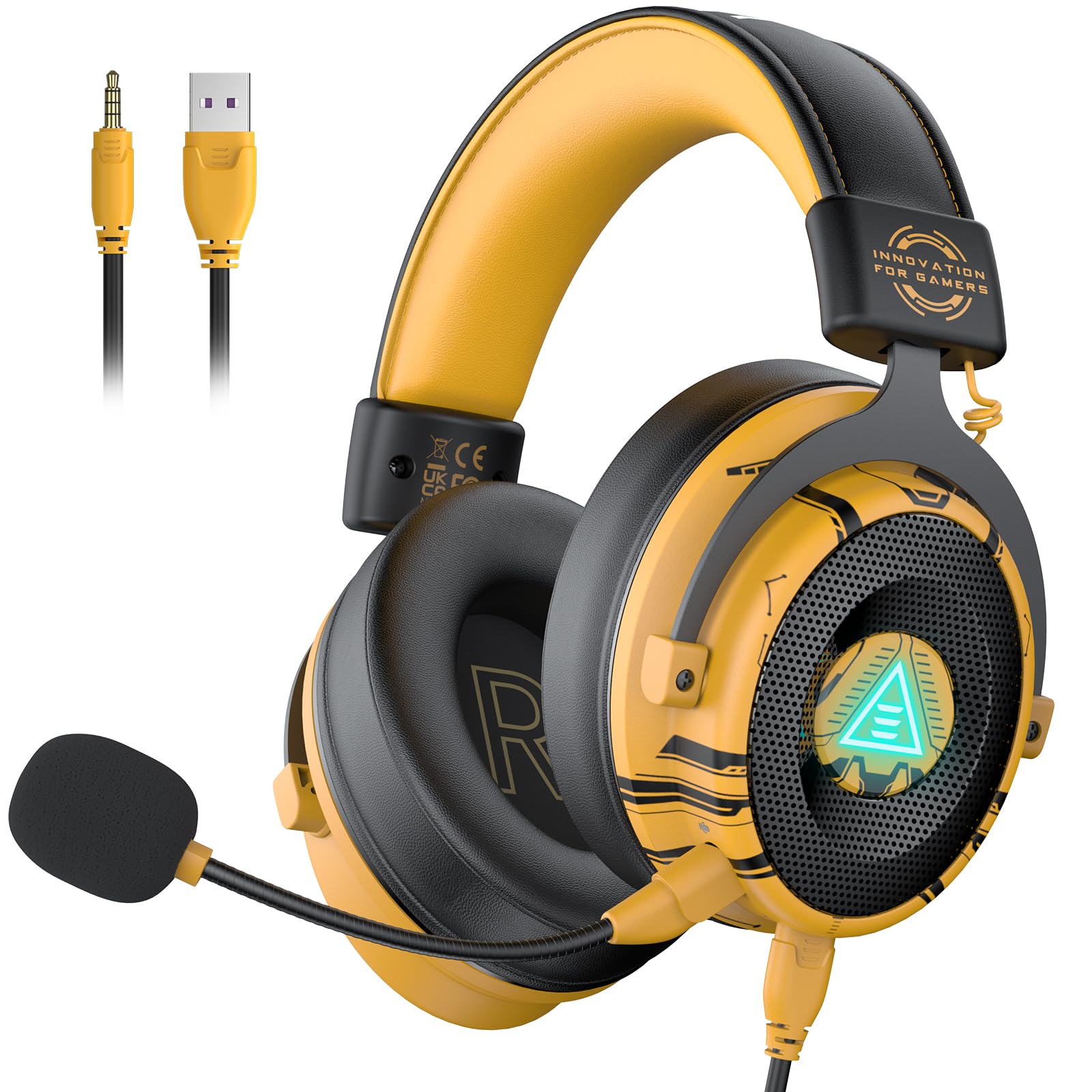EKSA USB Gaming Headset for PC