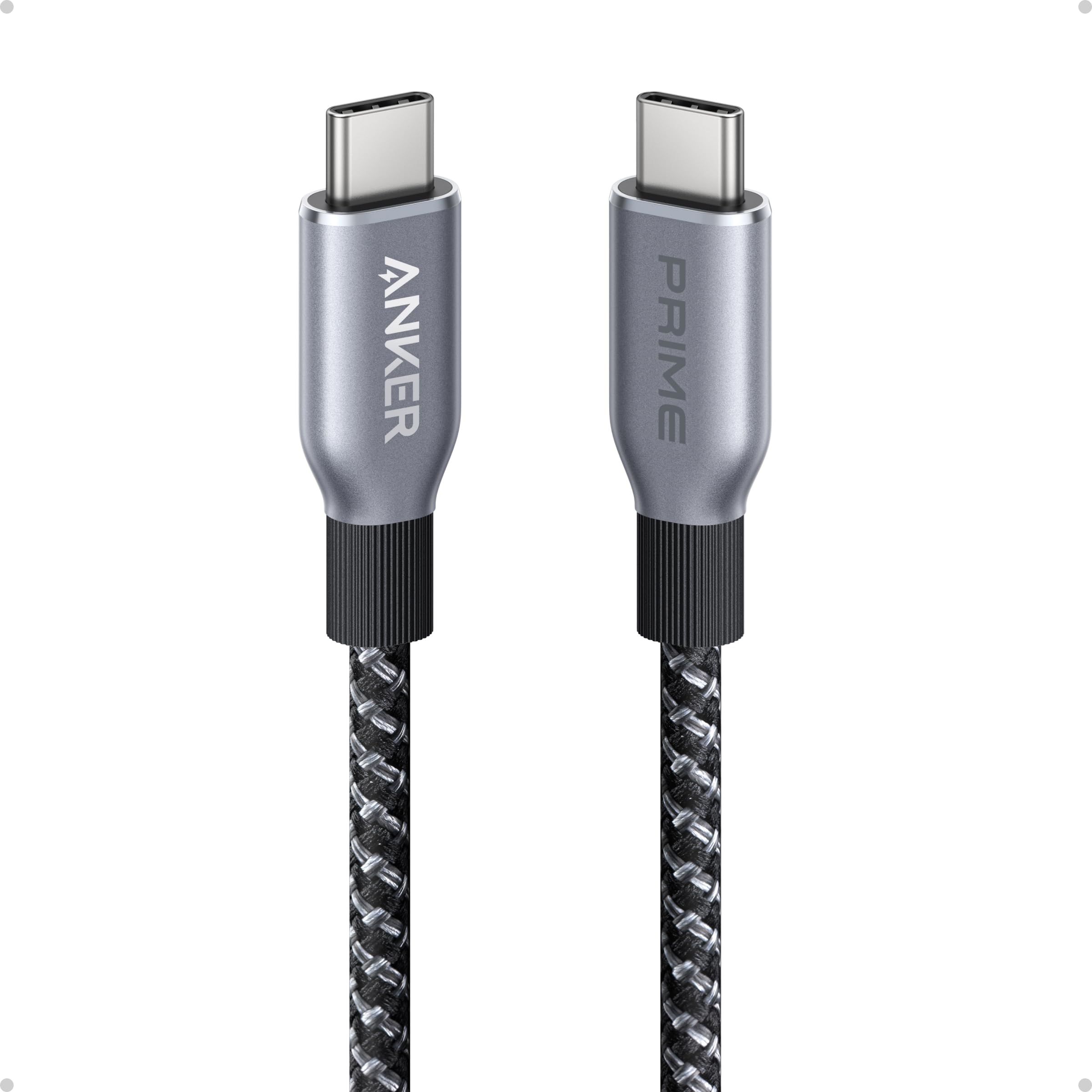 240W Braided Nylon USB-C Fast Charging Cable for Devices