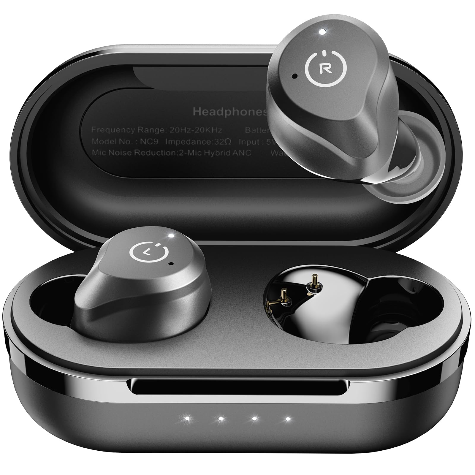 Hybrid Noise Cancelling Wireless Bluetooth Earbuds