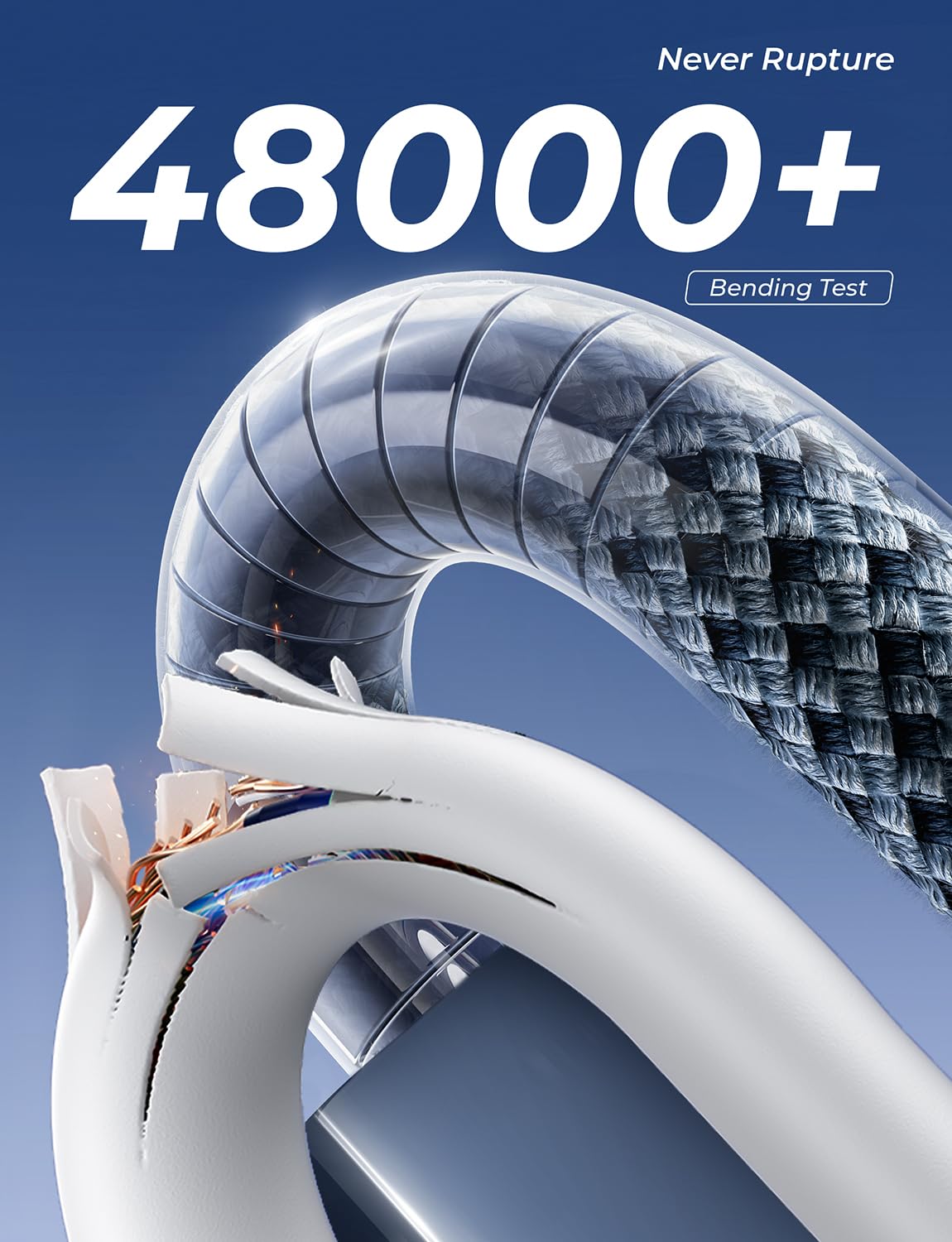 240W USB-C to USB-C Fast Charging Cable for Smart Devices