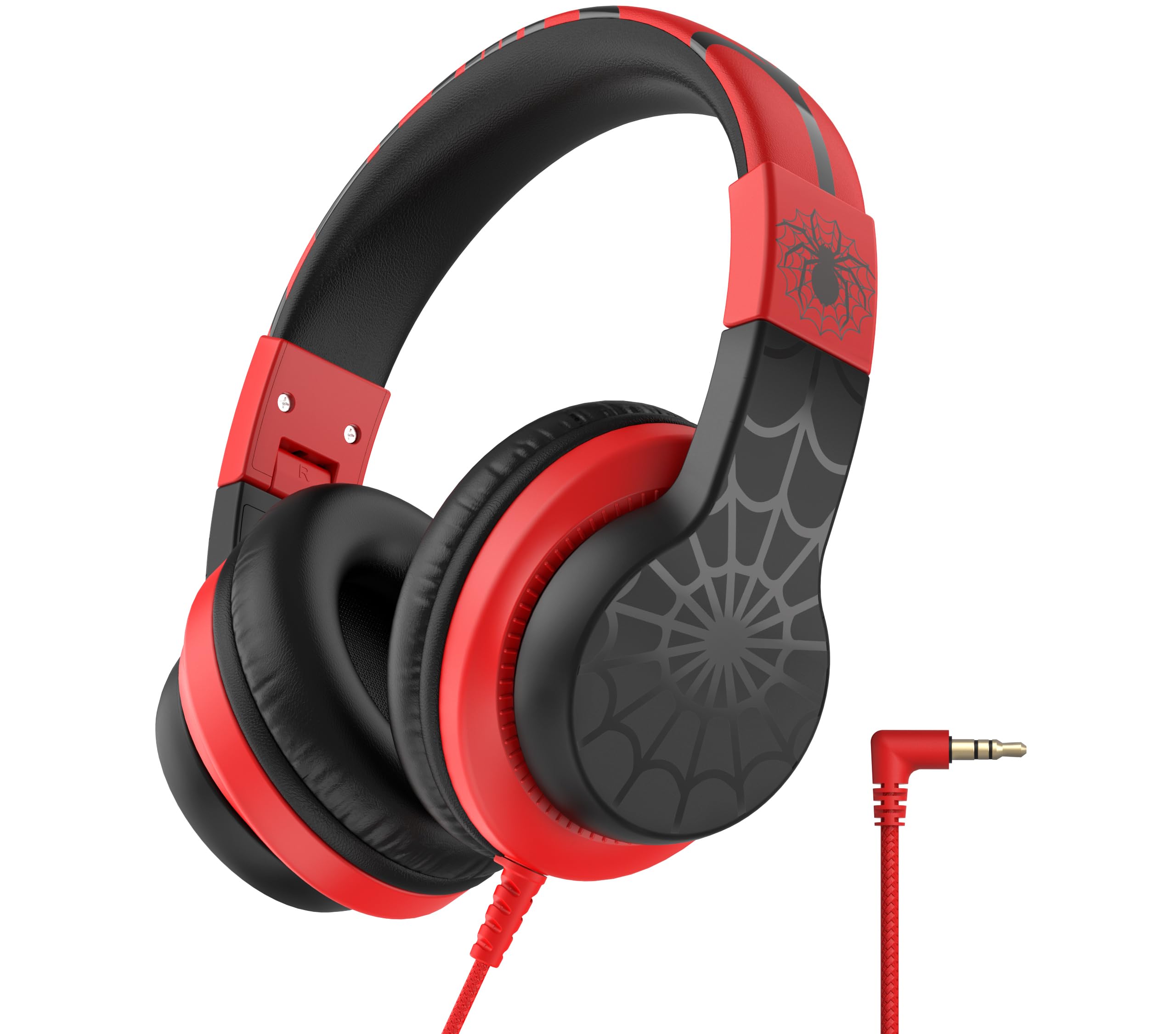 Kids Over-Ear Headphones with Mic and Safe Volume Limit