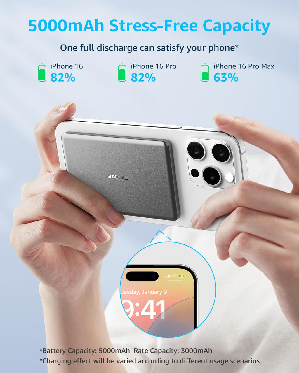 decqle magesafe Battery case v4