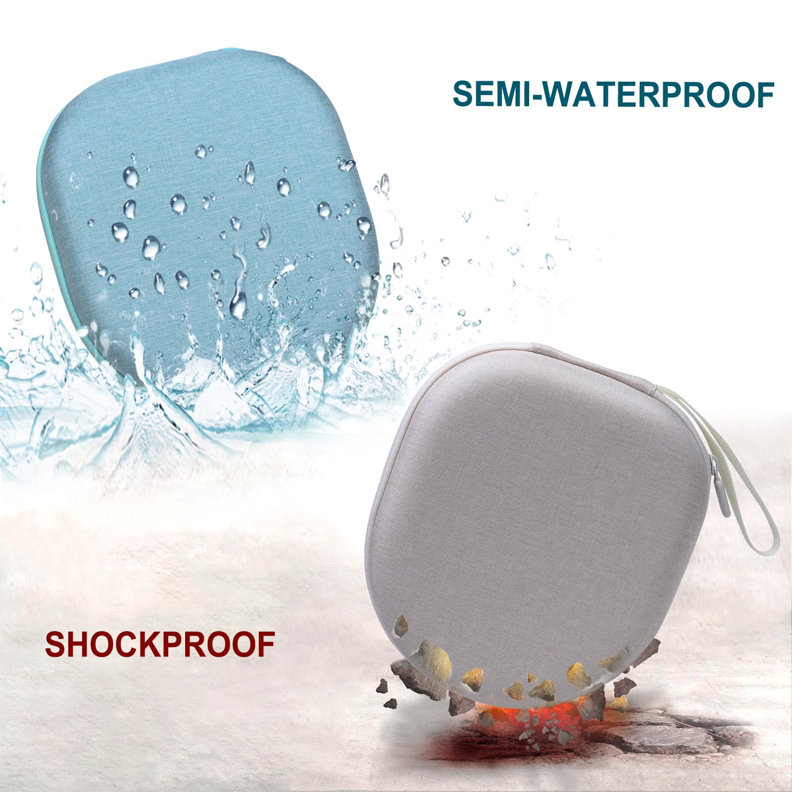 Hard Shell Travel Case for Wireless On-Ear Headphones