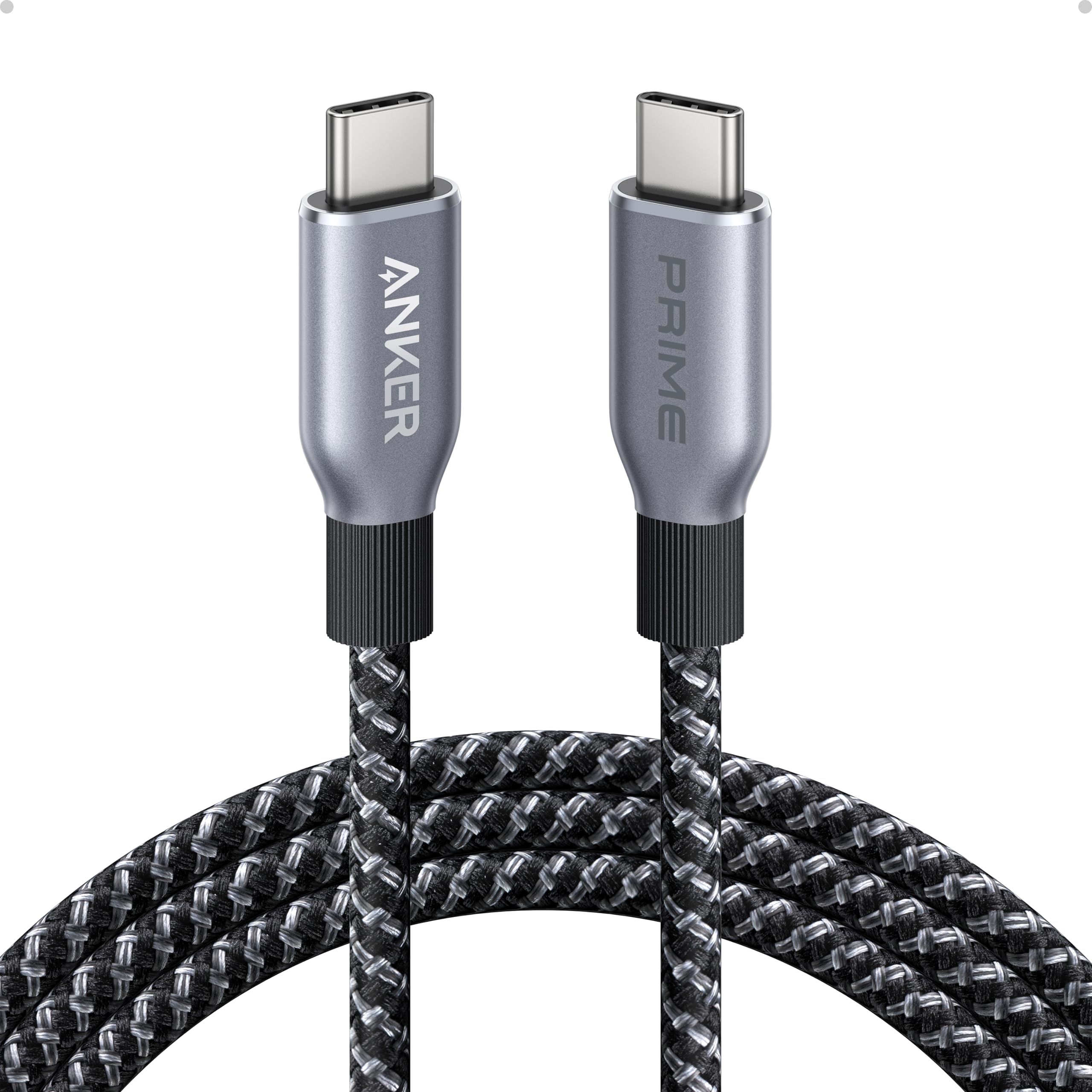 240W Braided Nylon USB-C Fast Charging Cable for Devices