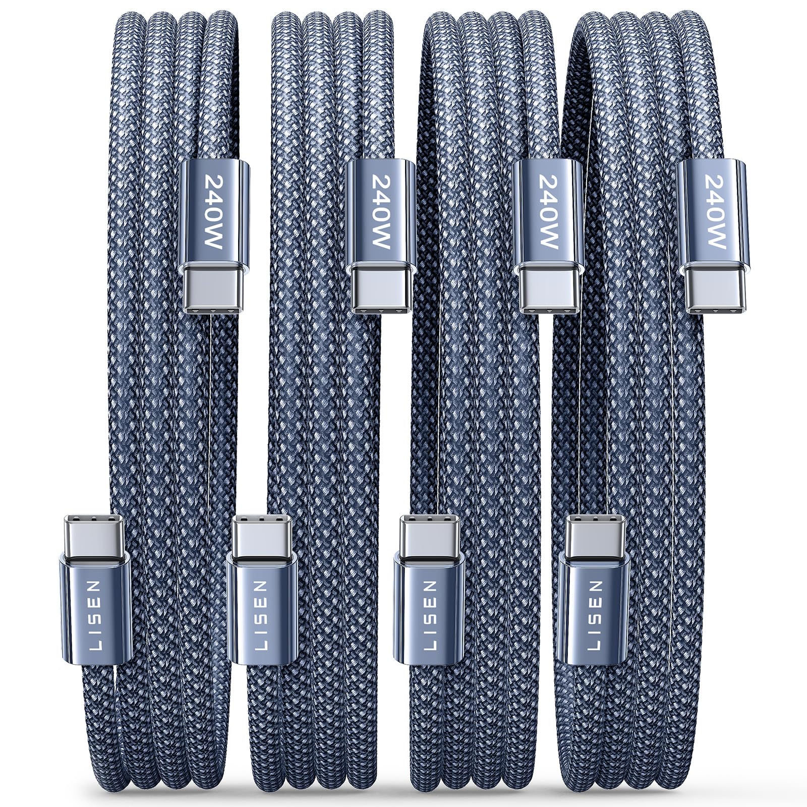 240W USB-C to USB-C Fast Charging Cable for Smart Devices